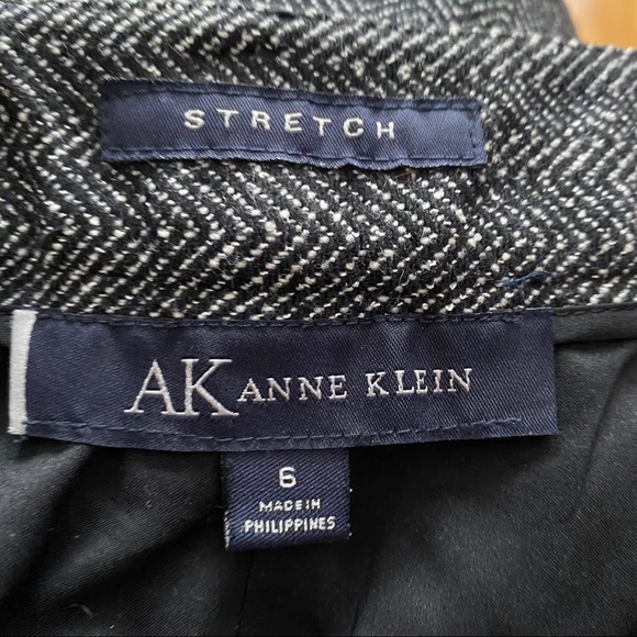 ANNE KLEIN TWEED WIDE LEG CUFFED PANT - Picture 11 of 11